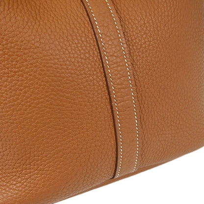 Hermes Gold Taurillon Clemence Picotin Lock 26 GM Handbag