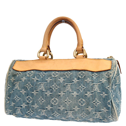 Louis Vuitton Blue Monogram Denim Neo Speedy Handbag M95019