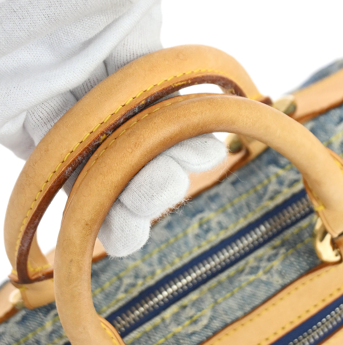 Louis Vuitton Blue Monogram Denim Neo Speedy Handbag M95019