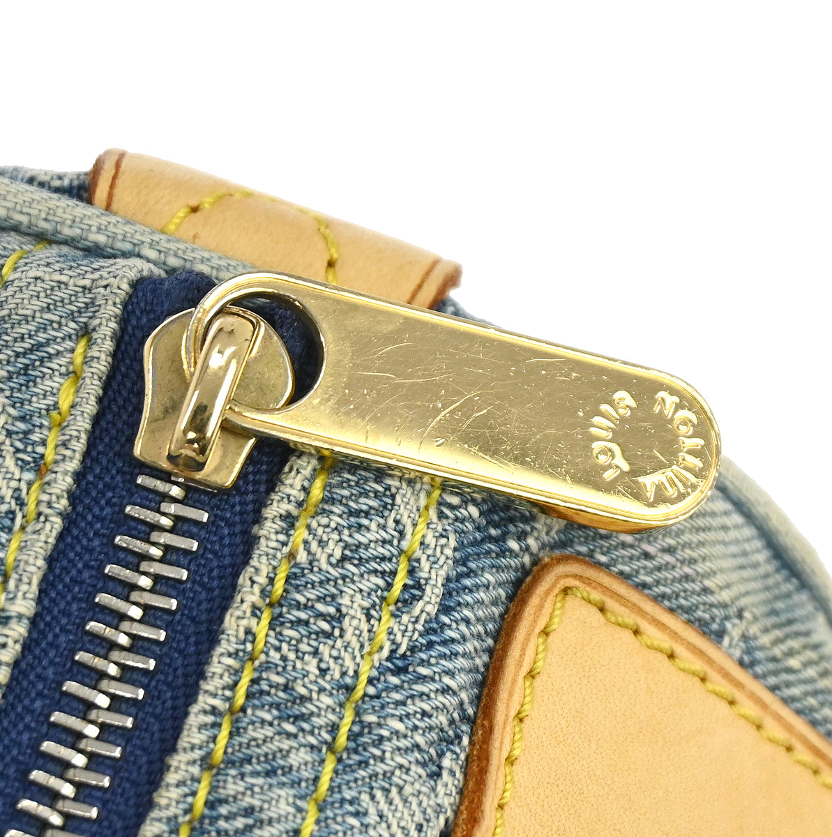 Louis Vuitton Blue Monogram Denim Neo Speedy Handbag M95019