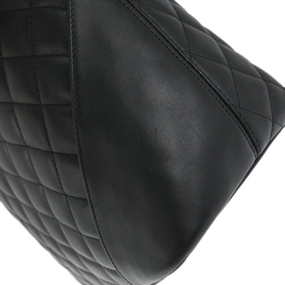 Chanel Black Calfskin Cambon Ligne Tote Handbag