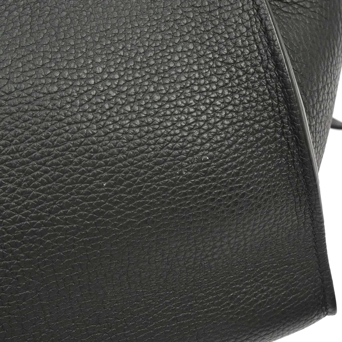 Celine Black Leather Small Big Bag 2way Shoulder Handbag