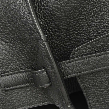 Celine Black Leather Small Big Bag 2way Shoulder Handbag