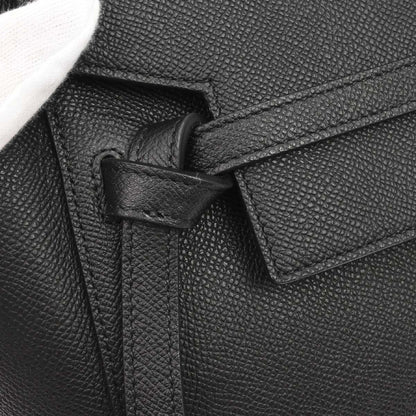 Celine Black Belt Bag Mini 2way Shoulder Handbag
