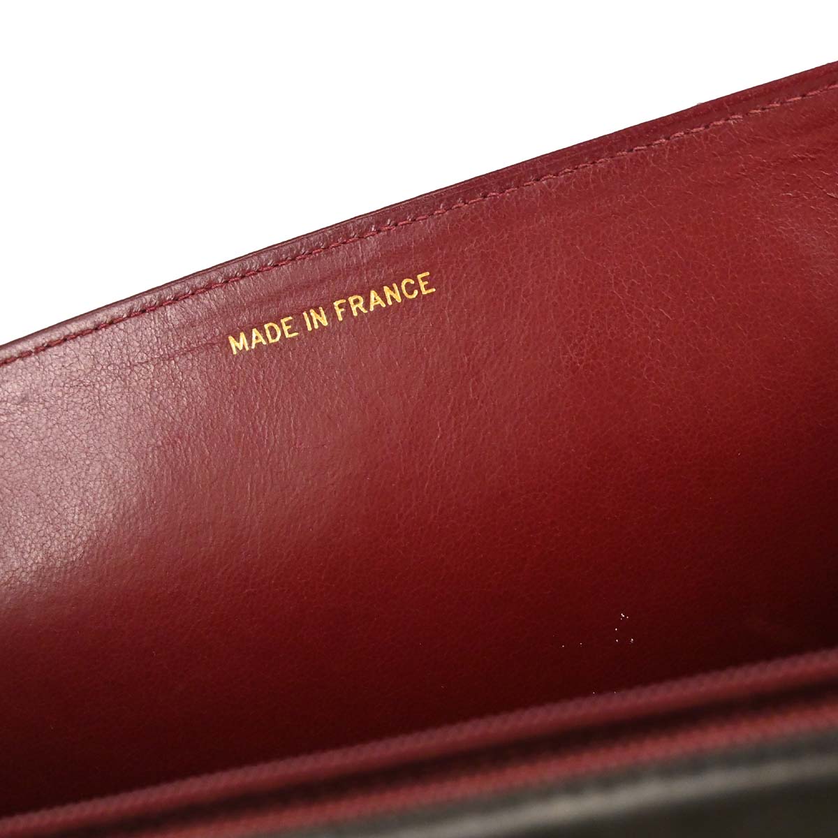 Chanel 1994-1996 Black Lambskin Pushlock Medium Half Flap Shoulder Bag
