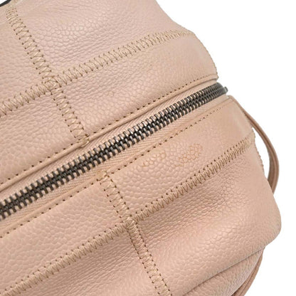 Chanel 2005-2006 Light Pink Caviar Skin Choco Bar Handbag
