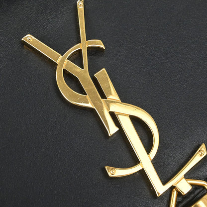 Saint Laurent Black Leather Kate Shoulder Bag