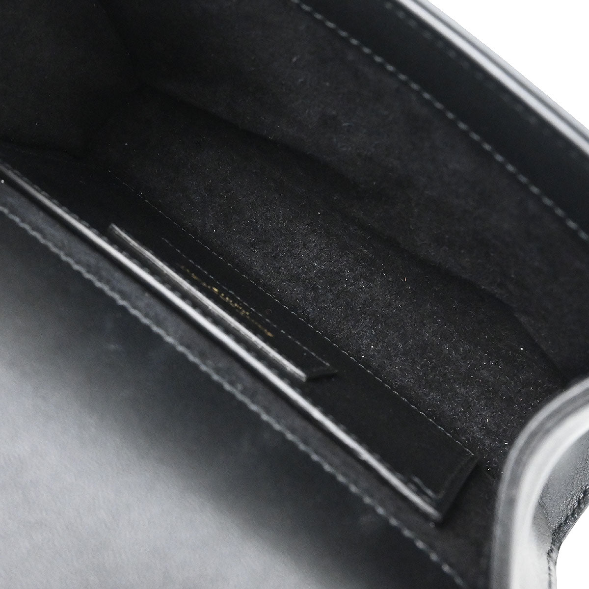 Saint Laurent Black Leather Kate Shoulder Bag