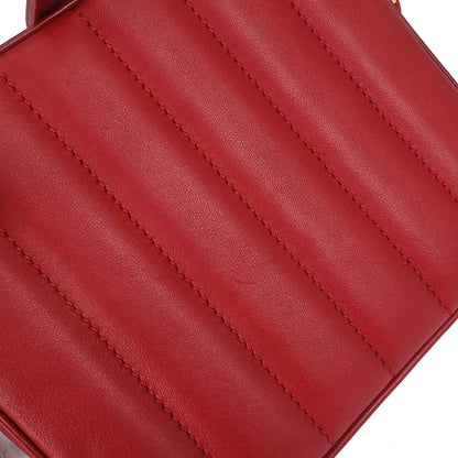 Saint Laurent Red Vicky Camera Bag Shoulder Bag