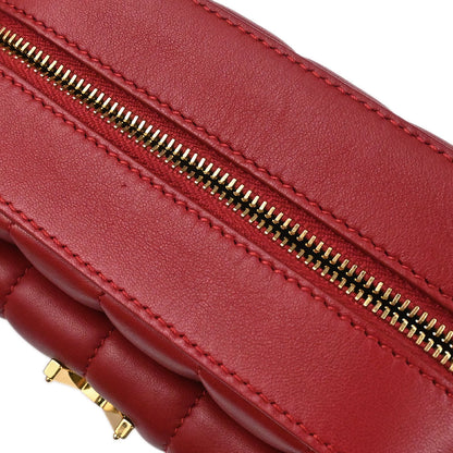Saint Laurent Red Vicky Camera Bag Shoulder Bag