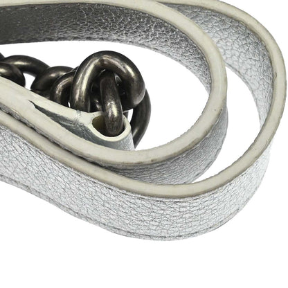 Chanel 2016-2017 Silver Calfskin Casual Rock Shoulder Bag