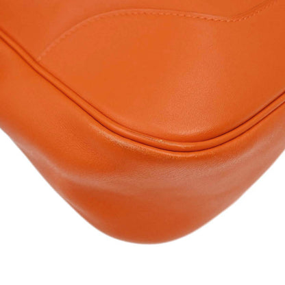 Hermes 2006 Orange Swift Trim 31 Shoulder Bag