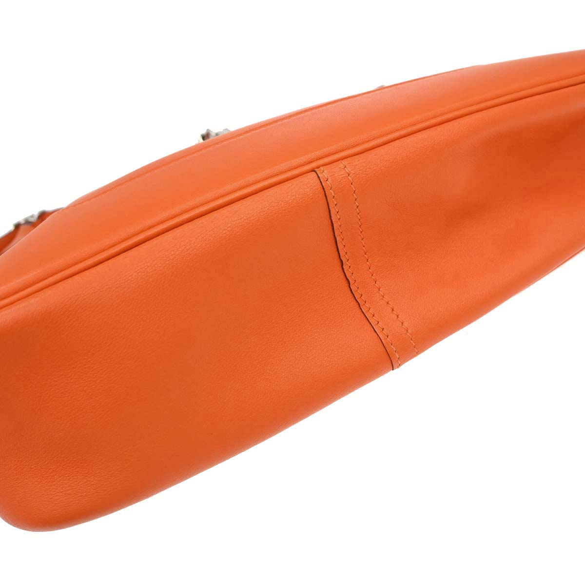 Hermes 2006 Orange Swift Trim 31 Shoulder Bag