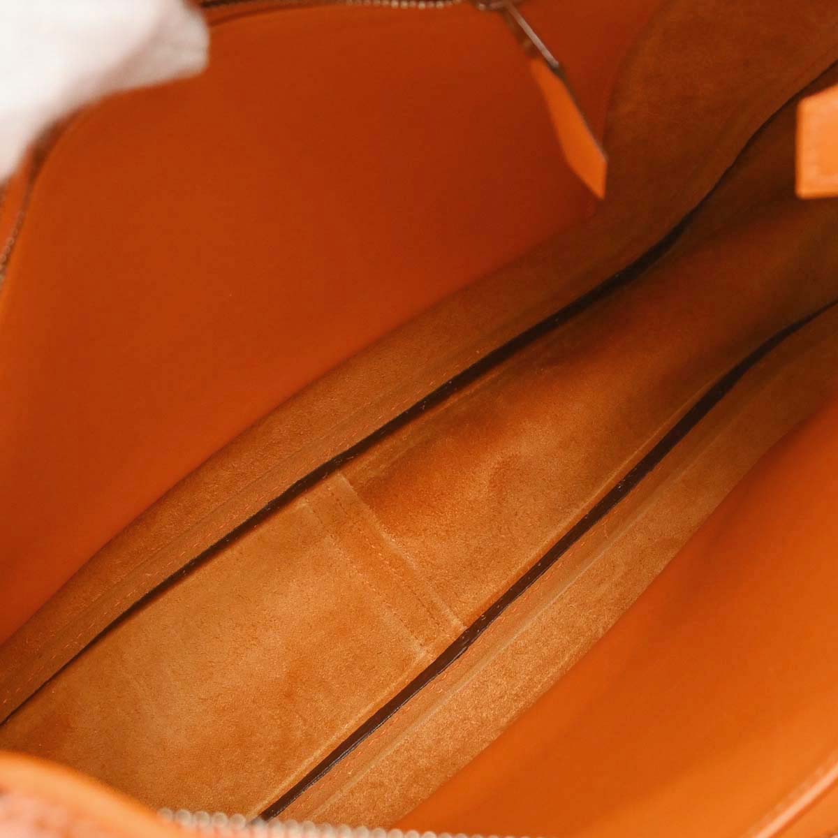 Hermes 2006 Orange Swift Trim 31 Shoulder Bag