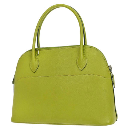 Hermes 2008 Anis Green Chevre Myzore Bolide 27 Handbag