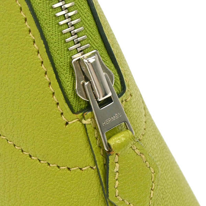 Hermes 2008 Anis Green Chevre Myzore Bolide 27 Handbag
