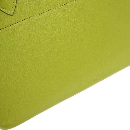 Hermes 2008 Anis Green Chevre Myzore Bolide 27 Handbag