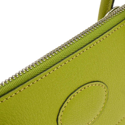 Hermes 2008 Anis Green Chevre Myzore Bolide 27 Handbag