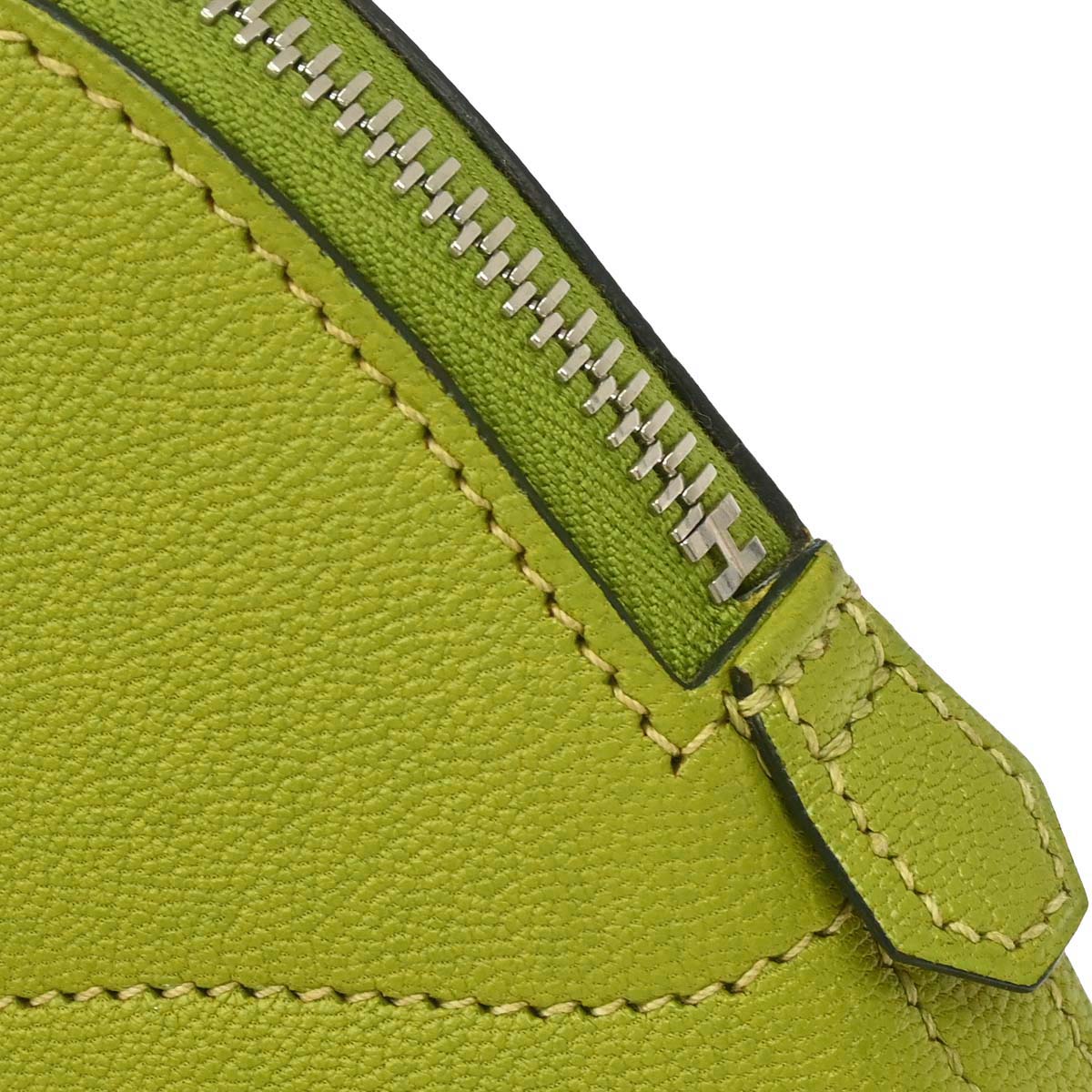 Hermes 2008 Anis Green Chevre Myzore Bolide 27 Handbag