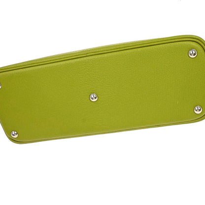 Hermes 2008 Anis Green Chevre Myzore Bolide 27 Handbag