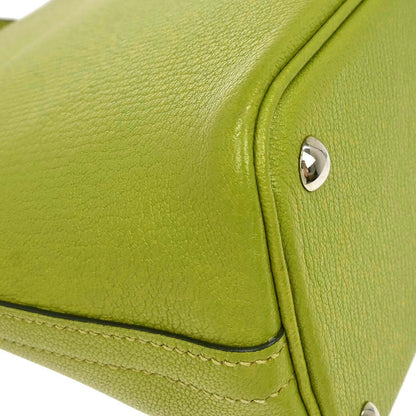 Hermes 2008 Anis Green Chevre Myzore Bolide 27 Handbag