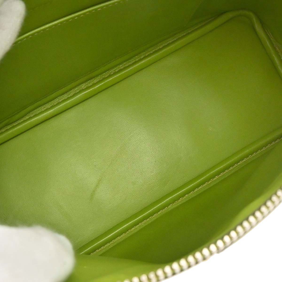 Hermes 2008 Anis Green Chevre Myzore Bolide 27 Handbag