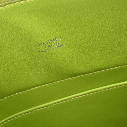Hermes 2008 Anis Green Chevre Myzore Bolide 27 Handbag