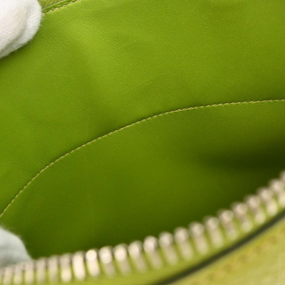 Hermes 2008 Anis Green Chevre Myzore Bolide 27 Handbag