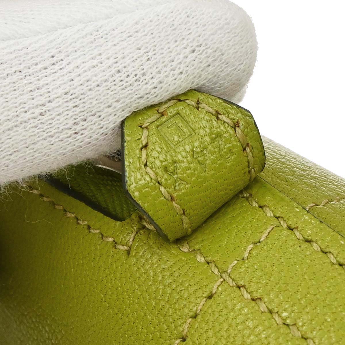 Hermes 2008 Anis Green Chevre Myzore Bolide 27 Handbag