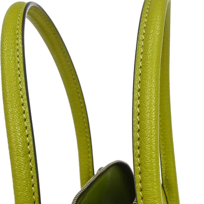 Hermes 2008 Anis Green Chevre Myzore Bolide 27 Handbag