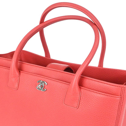 Chanel 2014 Pink Deerskin Executive Cerf 2way Shoulder Tote Bag