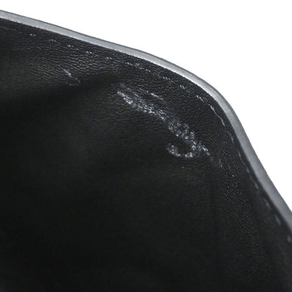 Chanel Black Calfskin Jumbo Double Flap Shoulder Bag