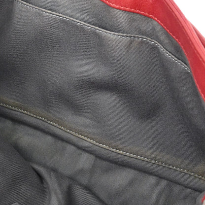 Chanel 2012-2013 Red Calfskin Ultimate Stitch Natural Beauty Split Pocket Flap Bag