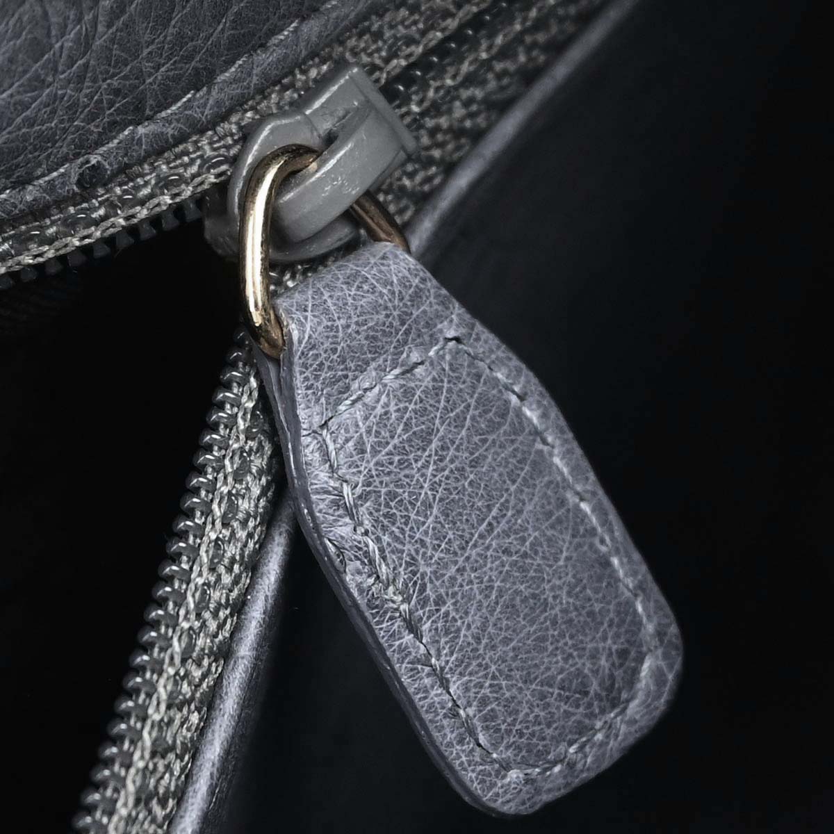 Christian Dior * Gray Ostrich Medium Lady Dior 2way Shoulder Handbag