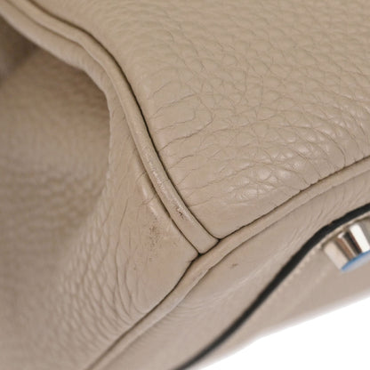 Hermes 2006 Gris Tourterelle Togo Birkin 35 Handbag