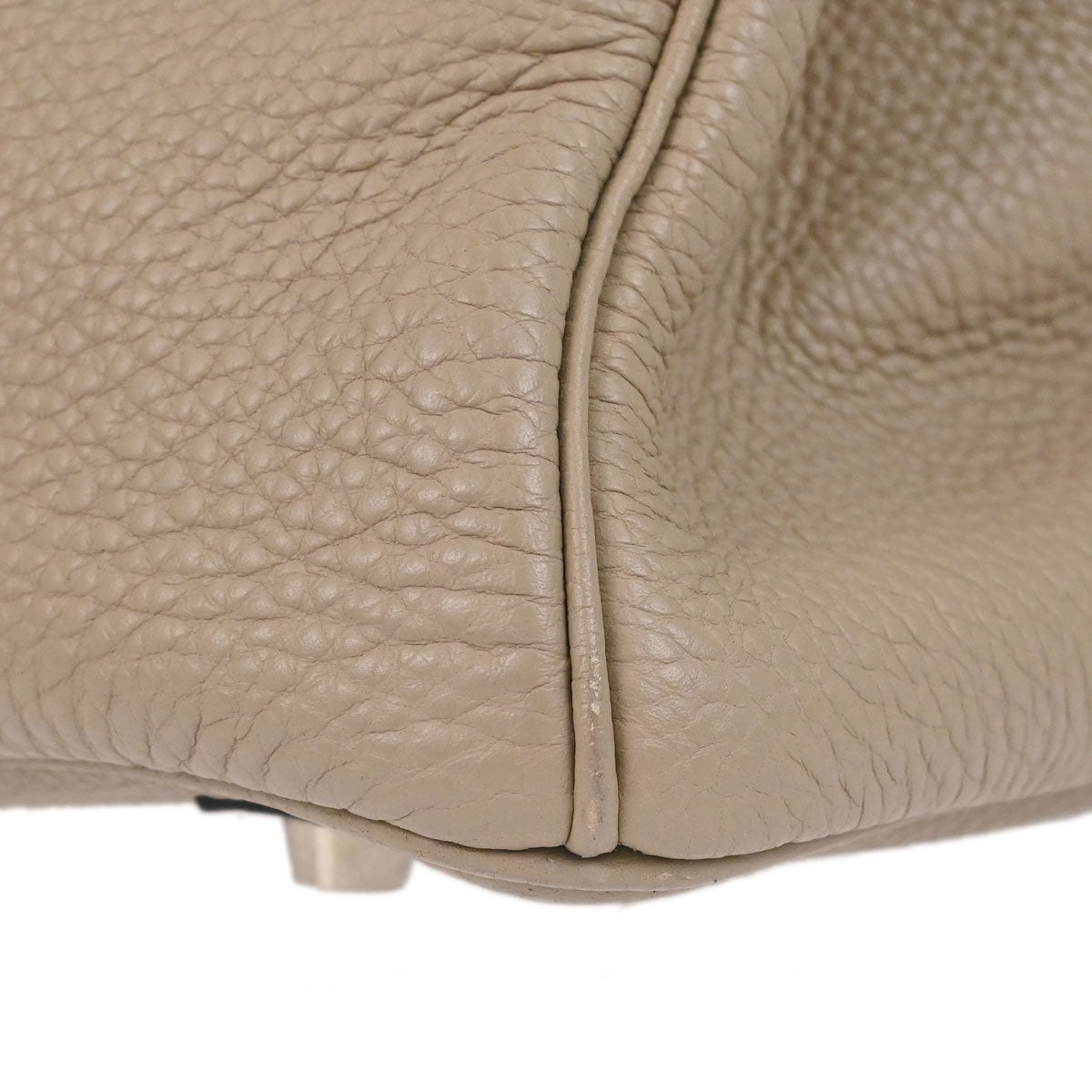 Hermes 2006 Gris Tourterelle Togo Birkin 35 Handbag