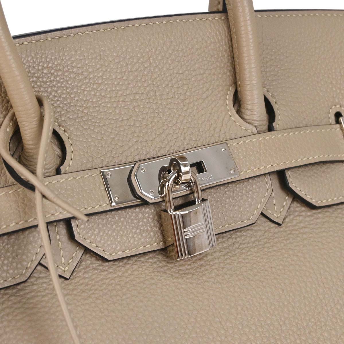 Hermes 2006 Gris Tourterelle Togo Birkin 35 Handbag