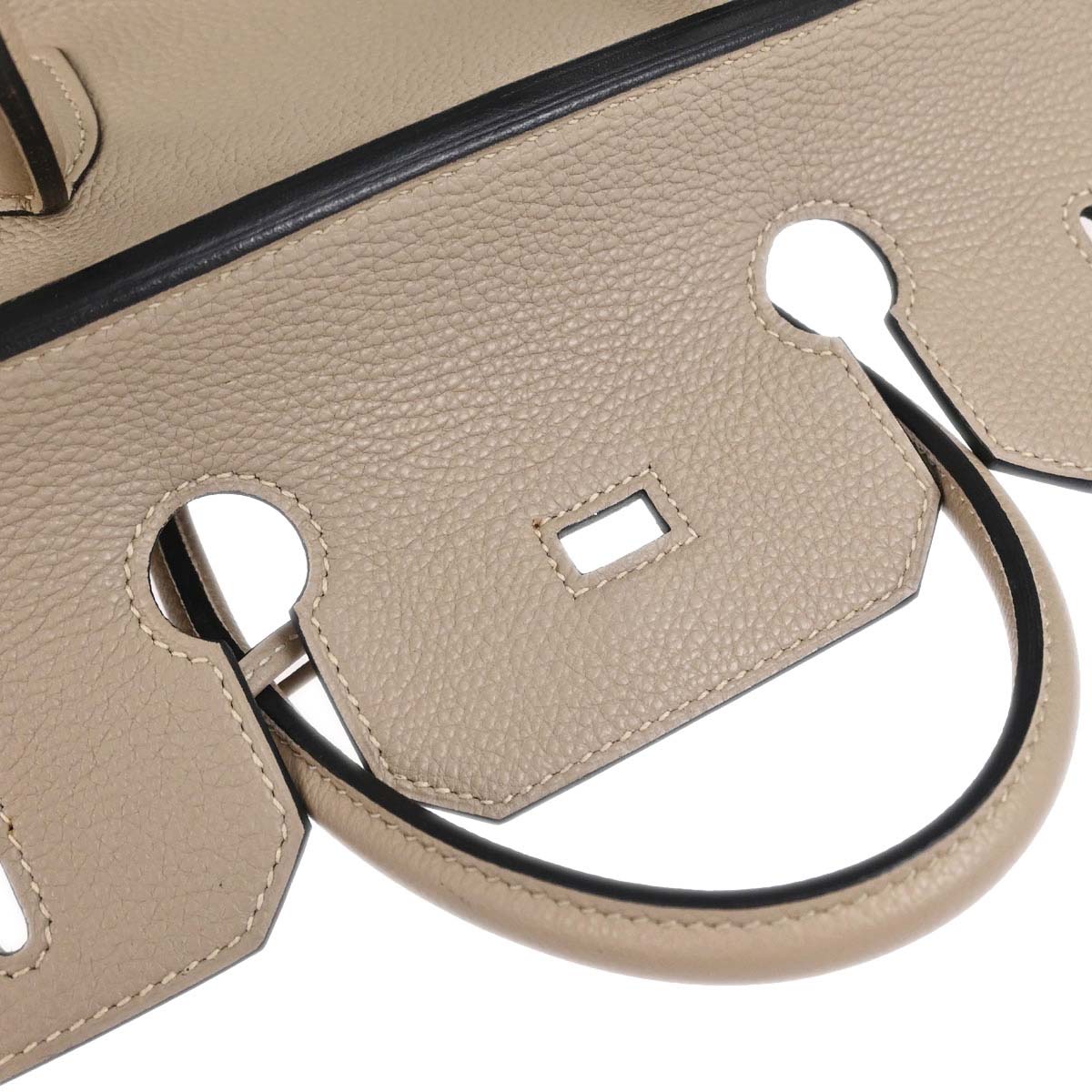 Hermes 2006 Gris Tourterelle Togo Birkin 35 Handbag