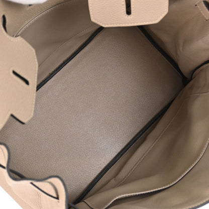 Hermes 2006 Gris Tourterelle Togo Birkin 35 Handbag
