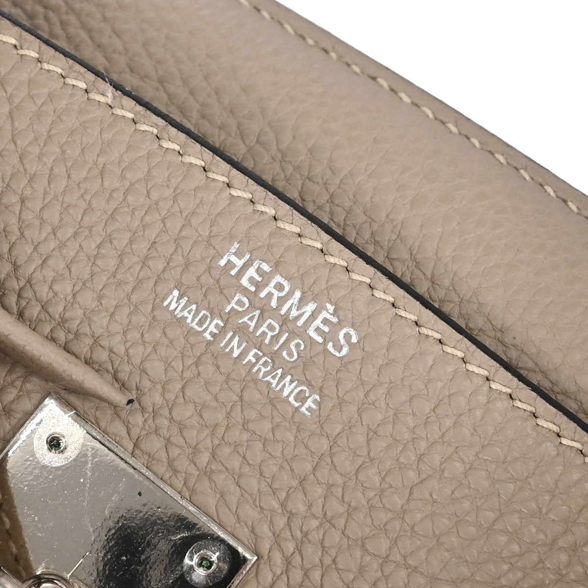 Hermes 2006 Gris Tourterelle Togo Birkin 35 Handbag