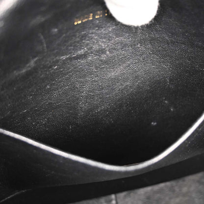 Chanel 1994-1996 Black Caviar Skin Camera Bag Jumbo