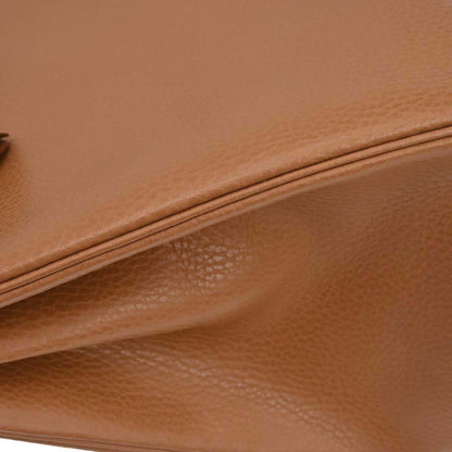 Hermes Gold Ardennes Haut a Courroies 32 Handbag