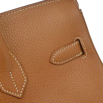 Hermes Gold Ardennes Haut a Courroies 32 Handbag