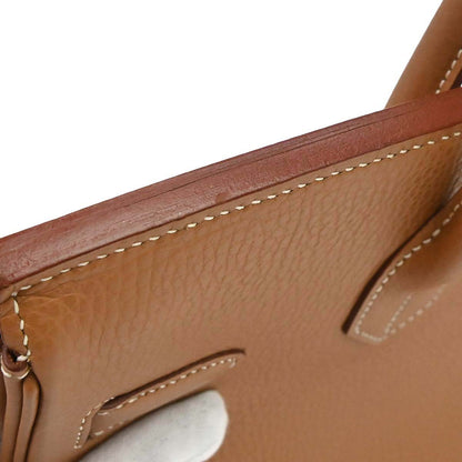 Hermes Gold Ardennes Haut a Courroies 32 Handbag