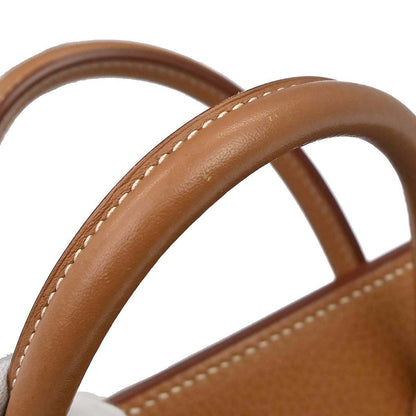 Hermes Gold Ardennes Haut a Courroies 32 Handbag