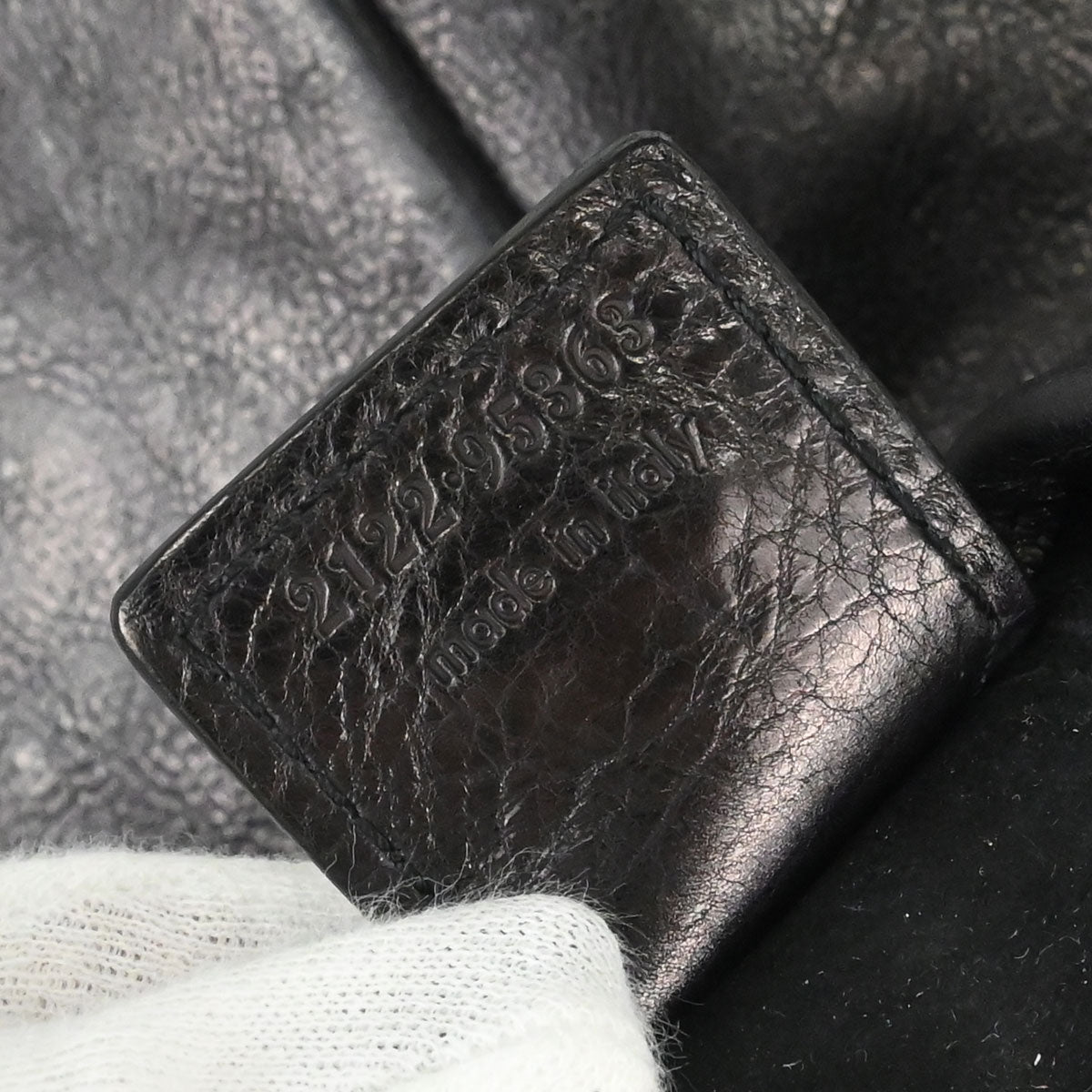 Yves Saint Laurent Black Leather Large Mombasa Handbag