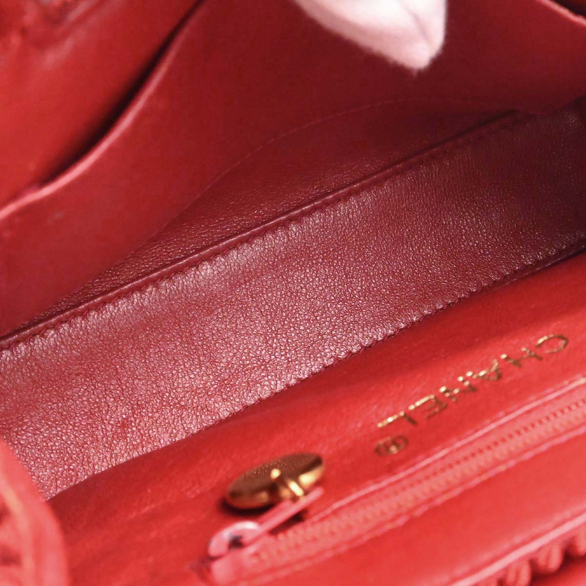 Chanel 1997-1999 Red Silk Rope Handbag