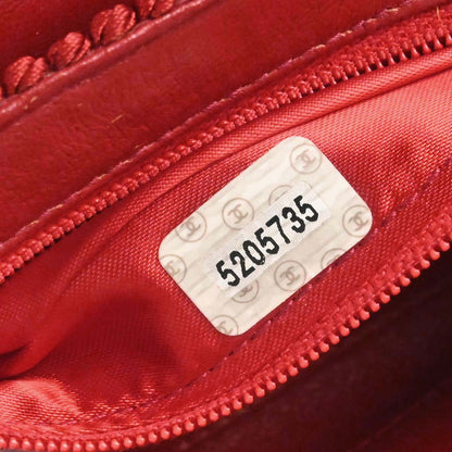 Chanel 1997-1999 Red Silk Rope Handbag
