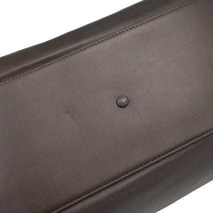 Chanel Brown Calfskin Travel Handbag