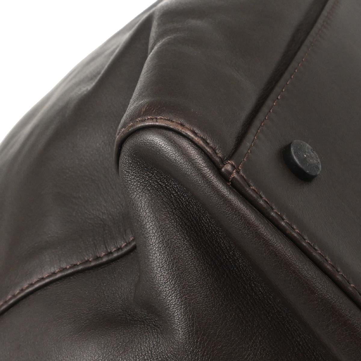 Chanel Brown Calfskin Travel Handbag